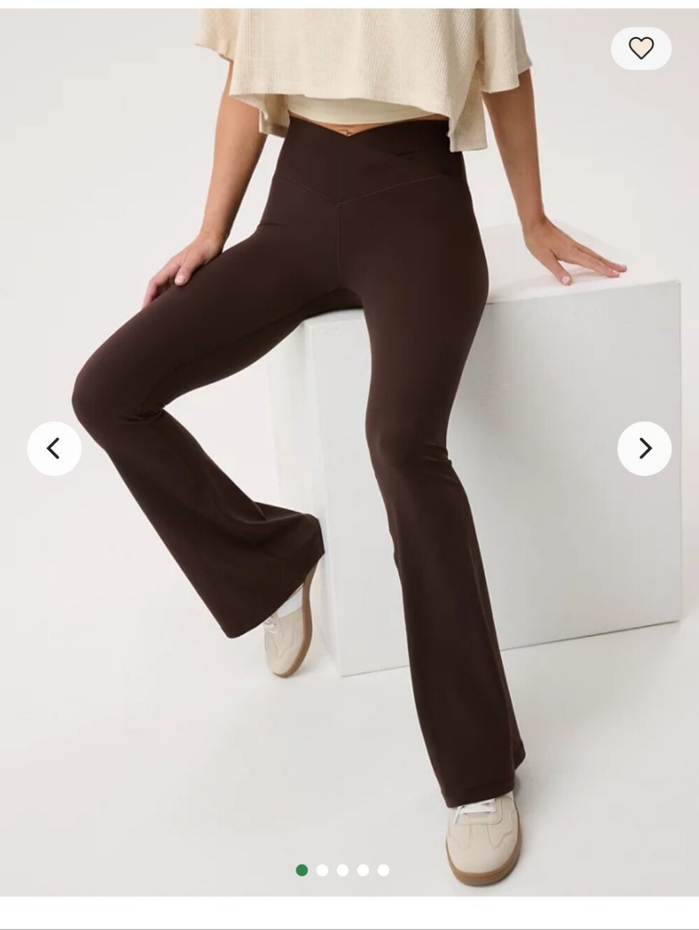OFFLINE By Aerie Real Me High Waisted Crossover Flare Legging